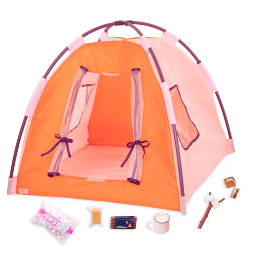 Our Generation - Tent & Camping Set for  Dolls 46cm