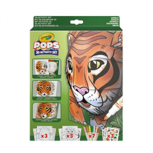 Crayola | Set Activity Jungle 3D Pops