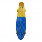 K Toys | Skateboard For Kids And Beginners | Yellow & Blue | 55 cm