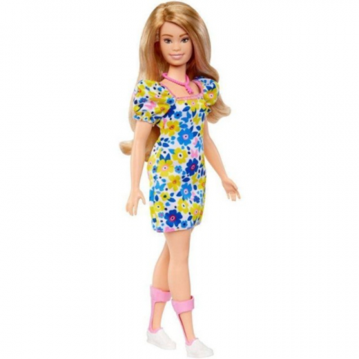 Barbie | Fashionistas Doll with Down Syndrome Wearing Floral Dress