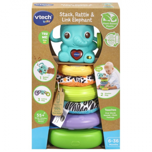 Vtech | Stack, Rattle & Link Elephant