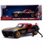 JADA | Marvel Black Widow 1966 Chevy 1:24