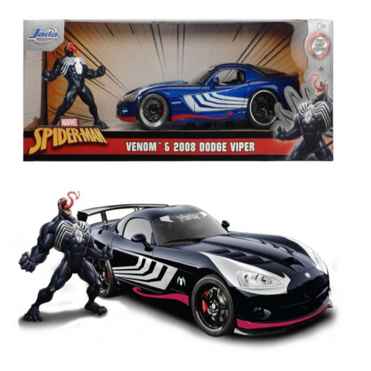 JADA | Marvel Venom 2008 Dodge Viper 1:24