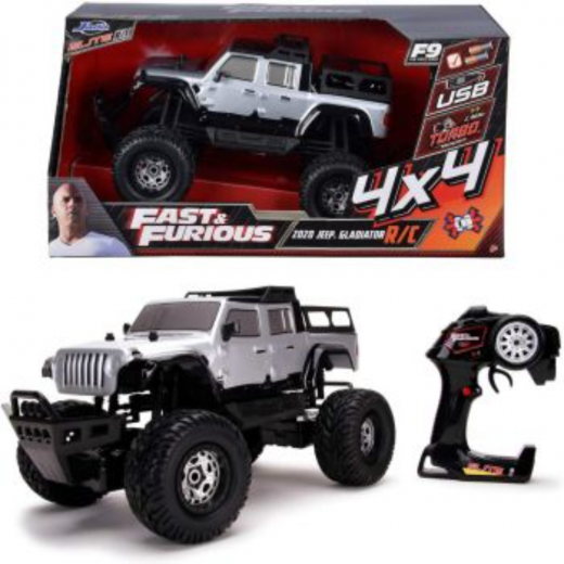 JADA | Jeep Gladiator Fast & Furious RC 4X4 1:12 Car