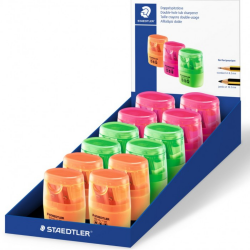 Staedtler - Double Sharpener Neon - 3 Colors