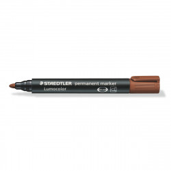 Staedtler - Permanent Marker Bullet Tip Highlighter Marker - Brown