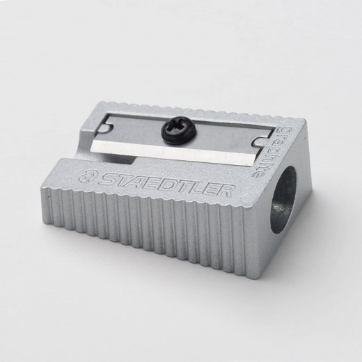 Staedtler - Metal Sharpener 1 Hole - Silver