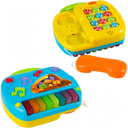 Play Go | 2 in1 Telephone & Piano