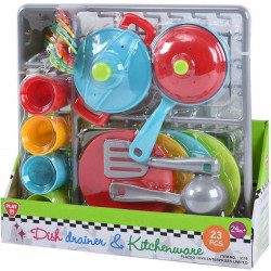 Play Go | Dish Drainer & Kitchenware | 23 pcs