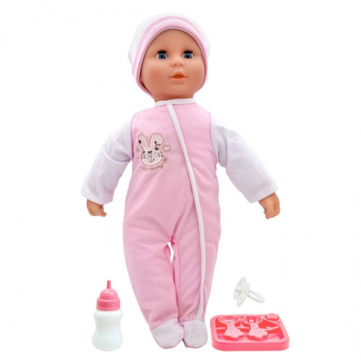 Dolls World | Baby Doll Tammy With Real Baby Sounds & Accessories | 46 cm