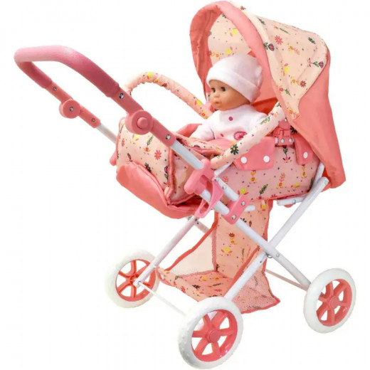 Dolls World | Deluxe Pram | 46 cm | Doll Not Included