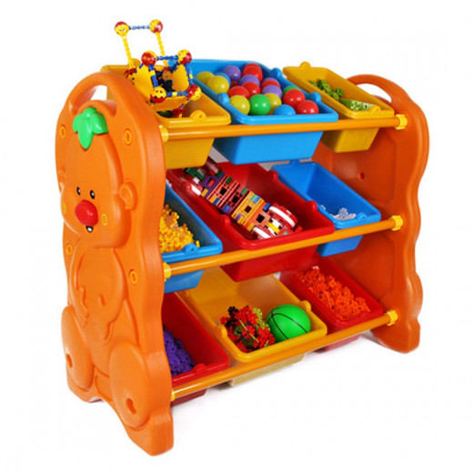 K Edu Play | Plastic Toy Storage Racks