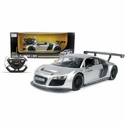 Rastar 1:18 Audi R8 Silver Car