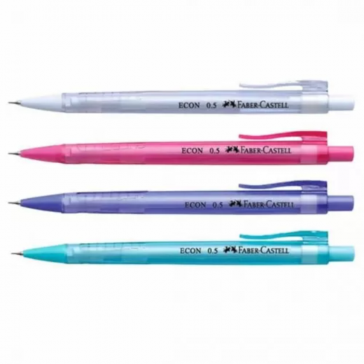 فابر كاستل - قلم رصاص ميكانيكي آيس باريل 0.5 - 4 ألوان - قطعة واحدة