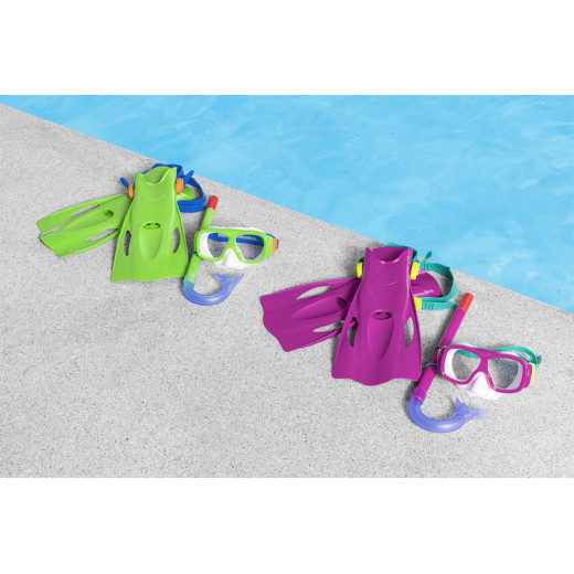 Bestway Diving Set for Children, Assorted Colors, 3 Pieces