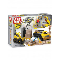 Art Craft | Artsand Forklift Operator Sand Set | 750 gr