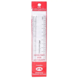 Faber Castell | Plastic ruler | 15 cm