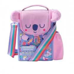 Smiggle | Lunch Bag Girls Kids Crossbody Bag Purple Koala