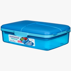 Sistema - Lunch Slimline Quaddie 1.5 L - blue