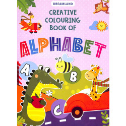 Dreamland creative coloring book of alphabet ABC