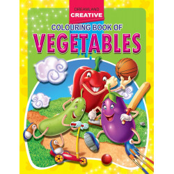 Dreamland Vegetables Creative Coloring Books