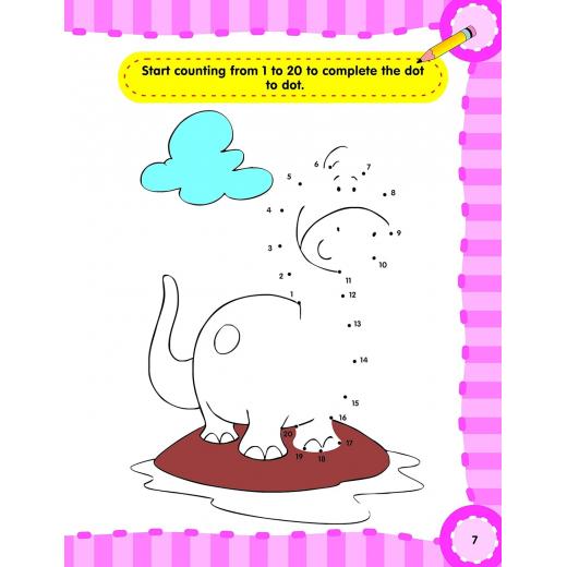 Dreamland Dot-to-Dot Activity Book