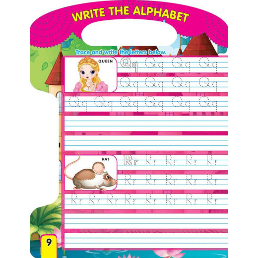 Dreamland | Write And Wipe Book | Alphabets | An Early Learning Book For Kids