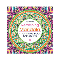 Dreamland refreshing mandala coloring book for adults