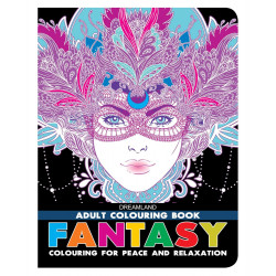 Dreamland fantasy coloring book for adults