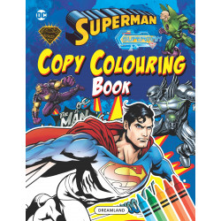 Dreamland Superman Copy Coloring Book