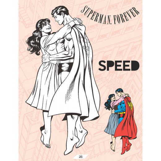 Dreamland Superman Copy Coloring Book