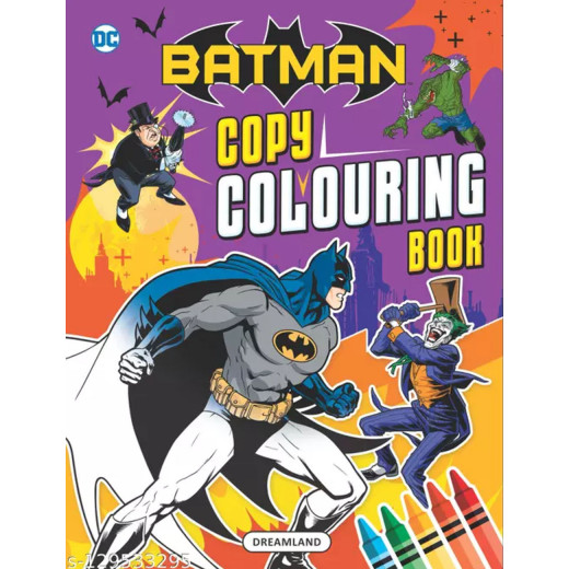 Dreamland Batman Copy Coloring Book