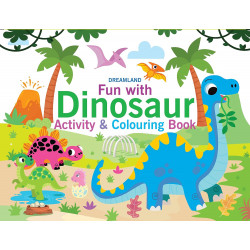 Dreamland fun with dinosaur activity & coloring