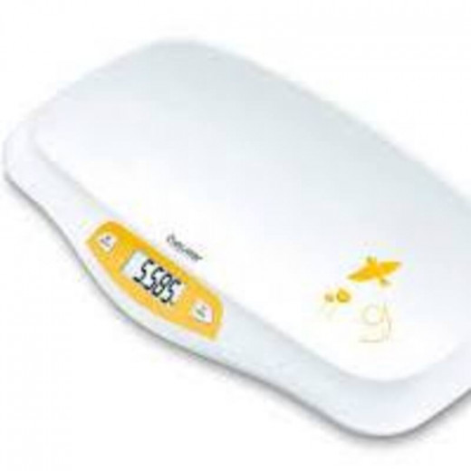 Beurer BY 80 956.05 Baby scales 20 kg White, Yellow