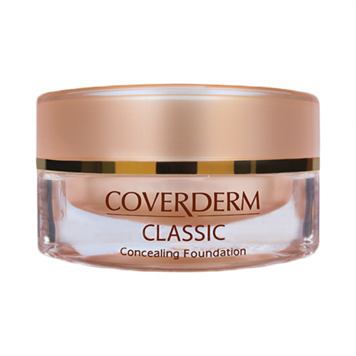 Coverderm Classic Waterproof Concealing Foundation No.7, 15ml