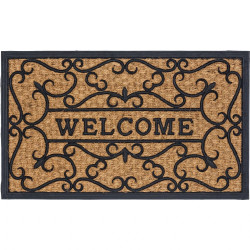 Astra Coco Deluxe 45x75cm Doormat - Welcome