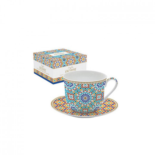 Easy Life Marrakech 400ml 2-Piece Teacup Set in Box - Multicolored