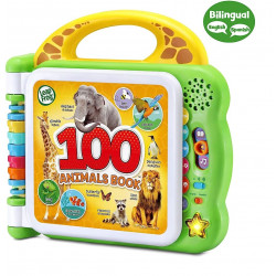 Leapfrog 100 Animals Book (French + English)