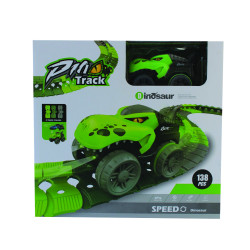 Stoys Orbital Dinosaur Car Green