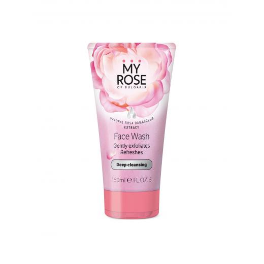 My Rose Face Wash Gently exfoliates Refreshes 150 ml