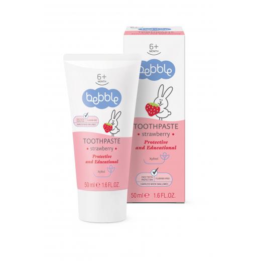 Bebble Tooth Baste Strawberry 50 ml