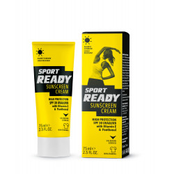 Sport Ready Sunscreen Cream, High Protection Spa 30 UVA & UVB with Vitamin E & Panthenol, 75 ml