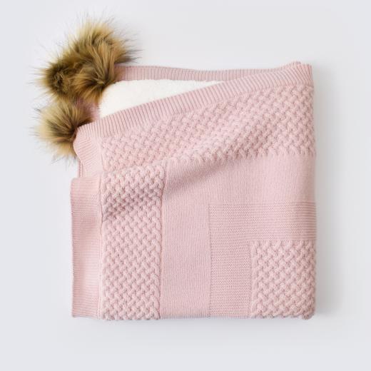 Bi̇Baby Elegance Tri̇Ko Blanket Pink