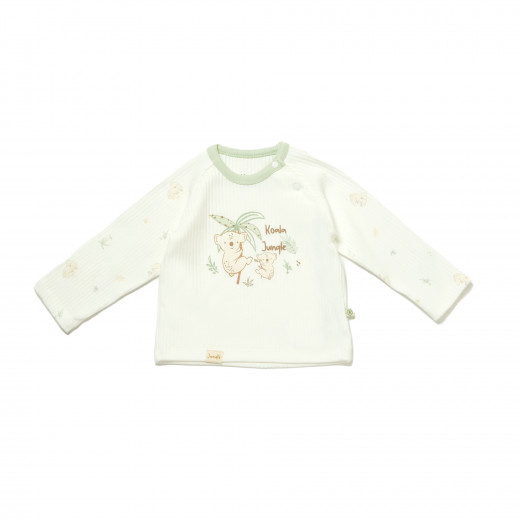 BiOrganic Koala Jungle Sweat Mint (6-9 Months)