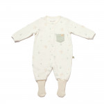 BiOrganic Koala Jungle Romper With Feet Mint (0-3 Months)