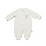 BiOrganic Koala Jungle Newborn Romper Grey (Size 50)