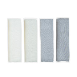 Babyjem Muslin Mouth Tissue / 4 Pcs / Grey