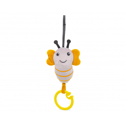 Babyjem Vibrating Baby Bee Toy / Grey