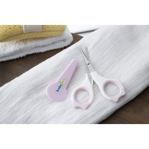 Babyjem Baby Nail Scissors / Pink