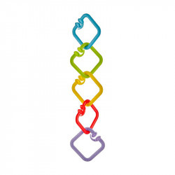 Babyjem Toy Hanger 5 Pieces Square